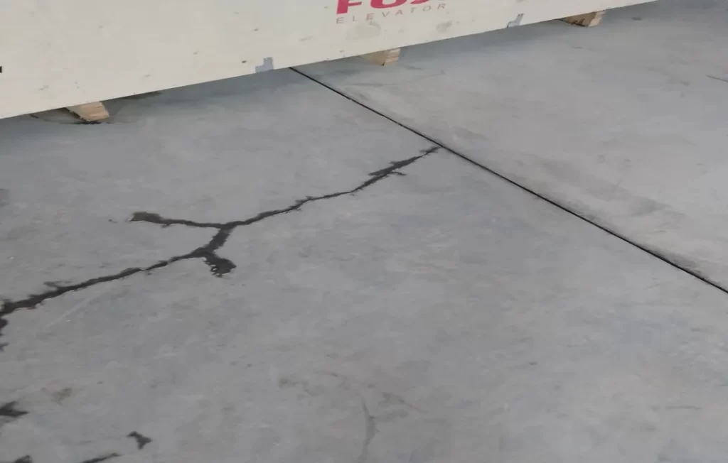 ремонт трещин бетонного пола